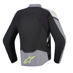 CHAQUETA ALPINESTARS T-JAWS V4 WP GRIS/FLUOR