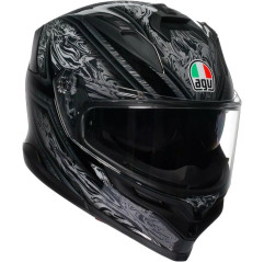 CASCO AGV K7 DAMASCUS GRIS