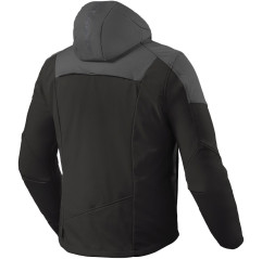 CHAQUETA REVIT AFTERBURN H20 NEGRA GRIS