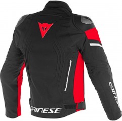 CHAQUETA DAINESE RACING 3 D-DRY NEGRA-ROJA